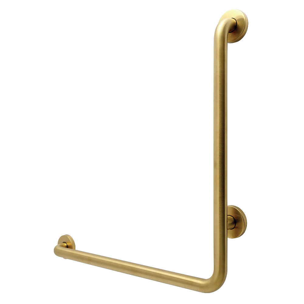 Kingston Brass 24" x 24" L-Shaped Stainless Steel ADA Grab