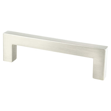 Berenson Contemporary Advantage One Pull in Brushed Nickel - Square