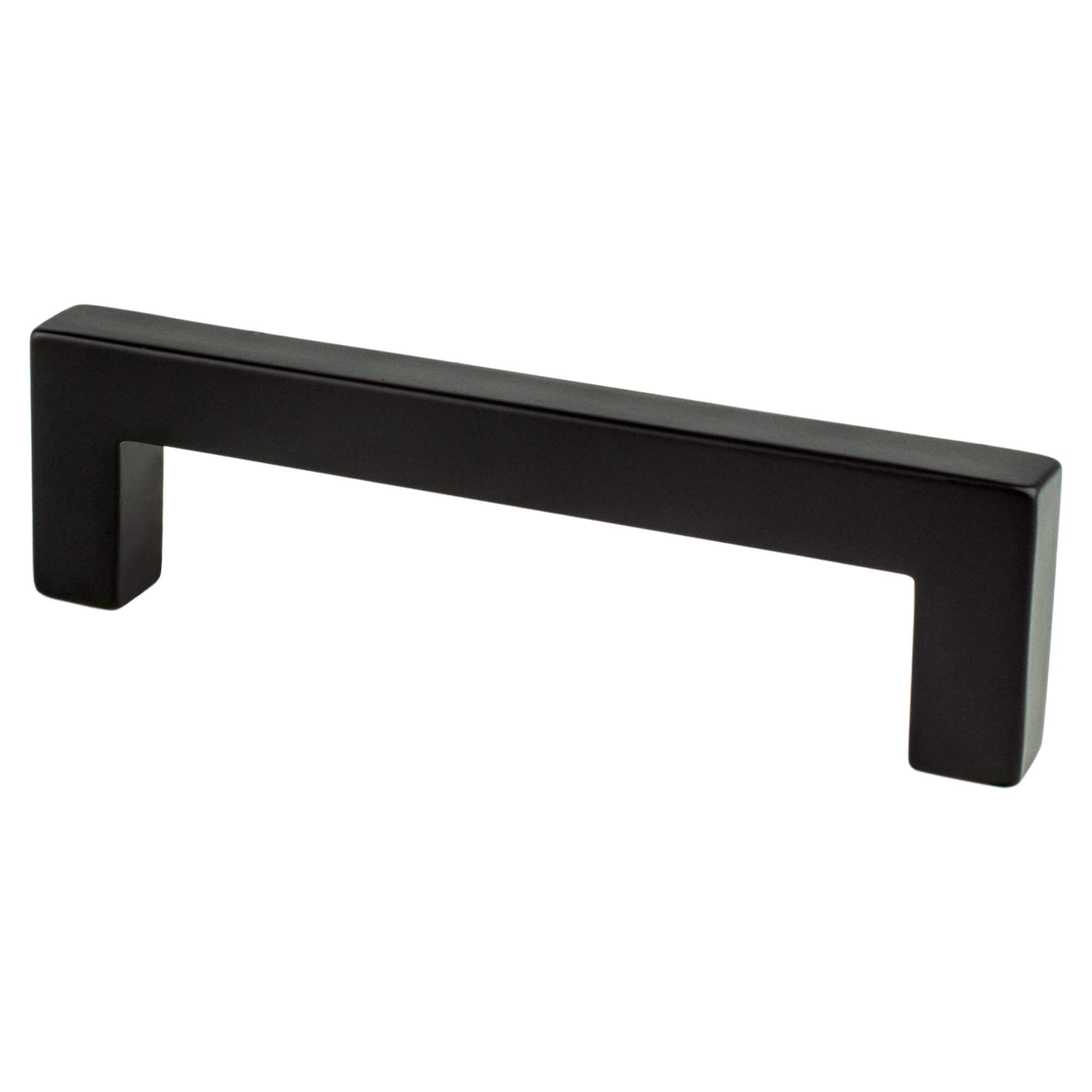 Berenson Contemporary Advantage One Pull in Matte Black - Square