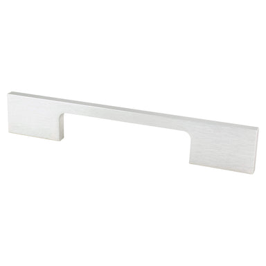 Berenson Contemporary Advantage Two Pull in Brushed Nickel Look