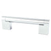 Berenson Contemporary Advantage Three Pull in Polished Chrome