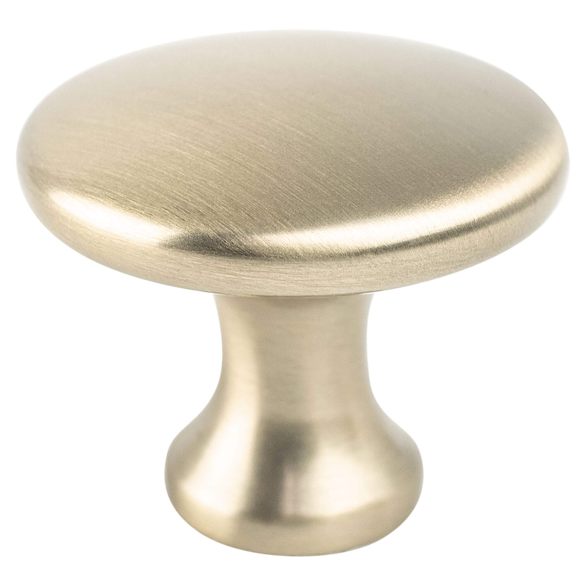 Berenson Contemporary Advantage Five Knob in Champagne - Round