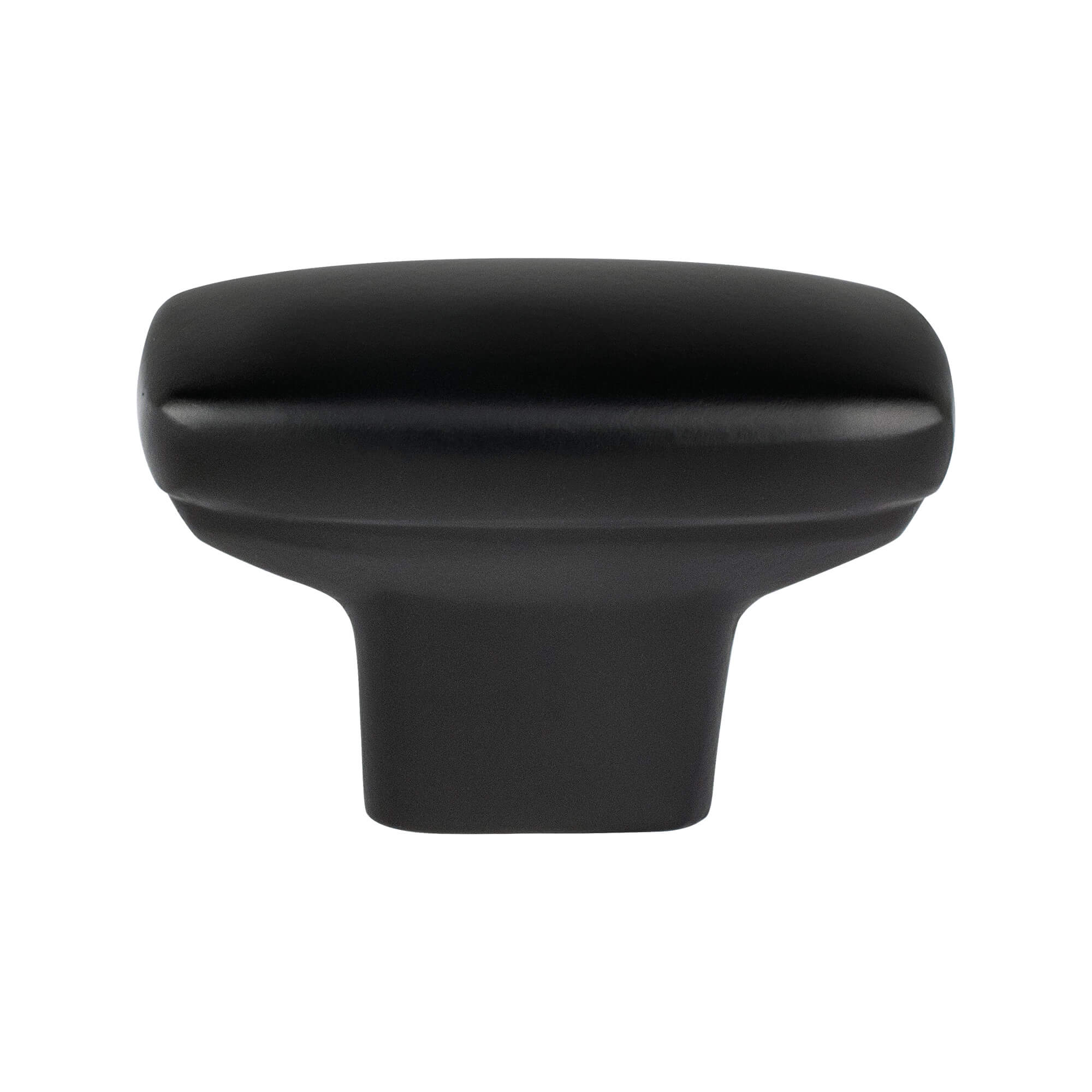 Berenson Transitional Advantage One Knob in Matte Black - Round