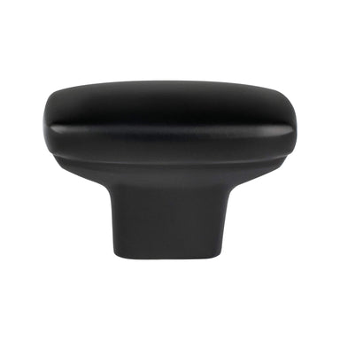 Berenson Transitional Advantage One Knob in Matte Black - Round