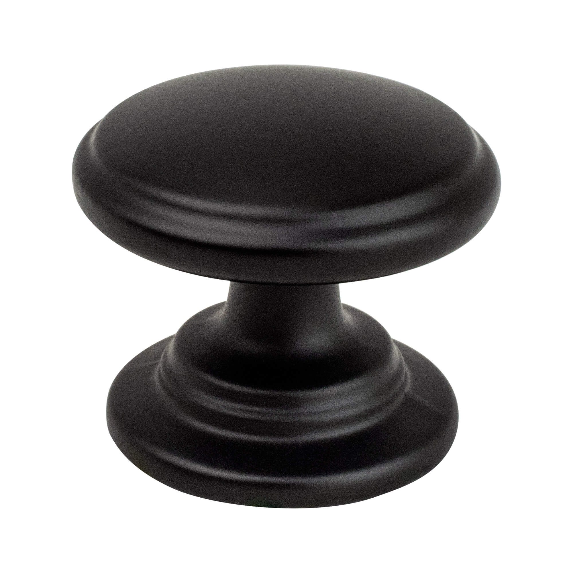 Berenson Traditional Advantage Two Knob in Matte Black
