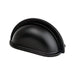 Berenson Traditional Advantage Three Cup Pull in Matte Black