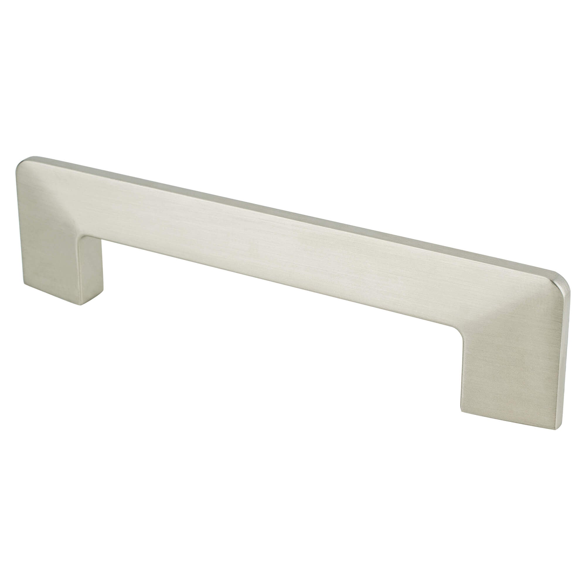Berenson Edge Pull in Brushed Nickel
