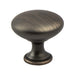 Berenson Traditional Advantage One Knob in Verona Bronze - Round
