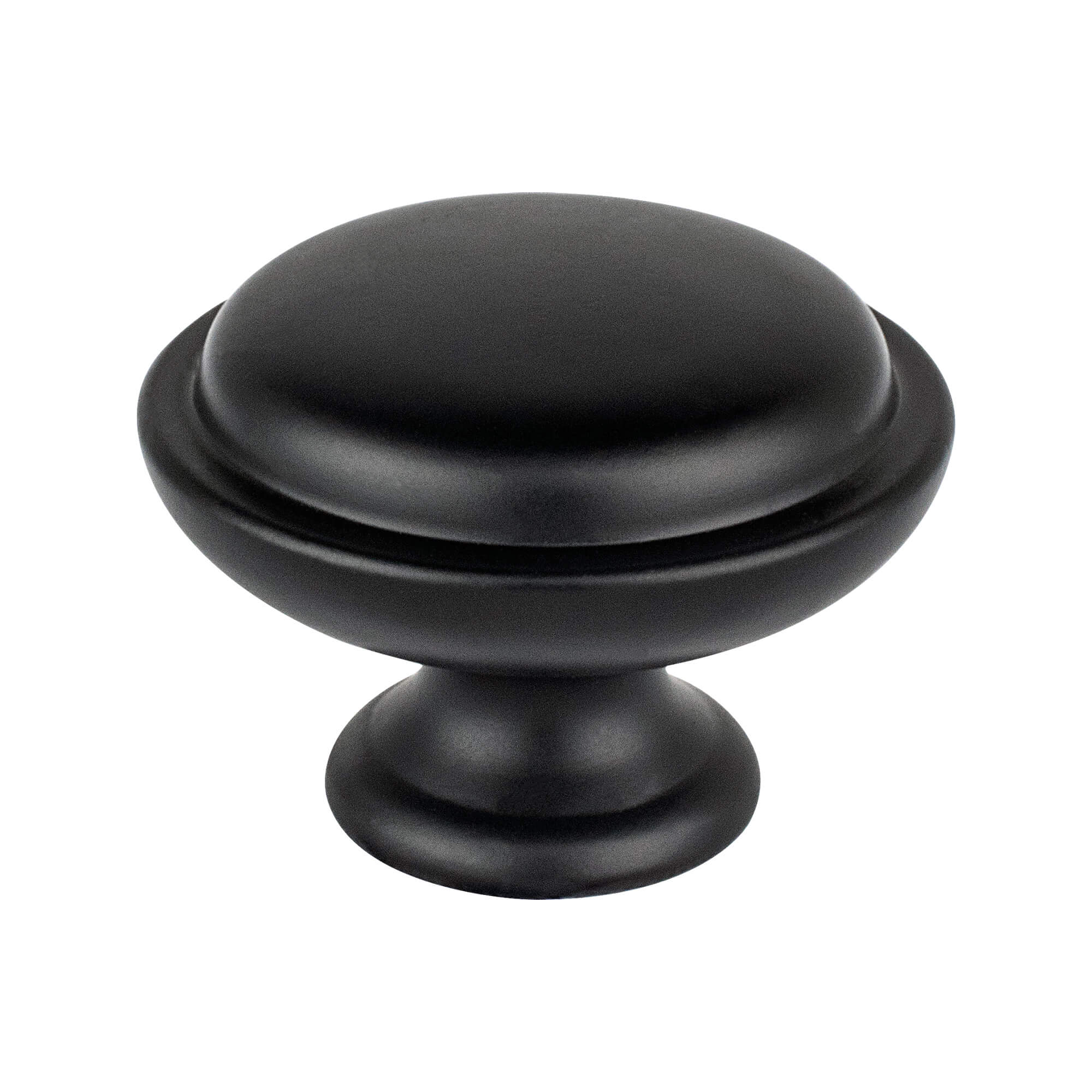 Berenson Traditional Advantage One Knob in Matte Black