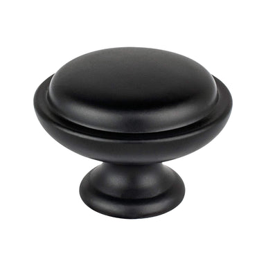 Berenson Traditional Advantage One Knob in Matte Black