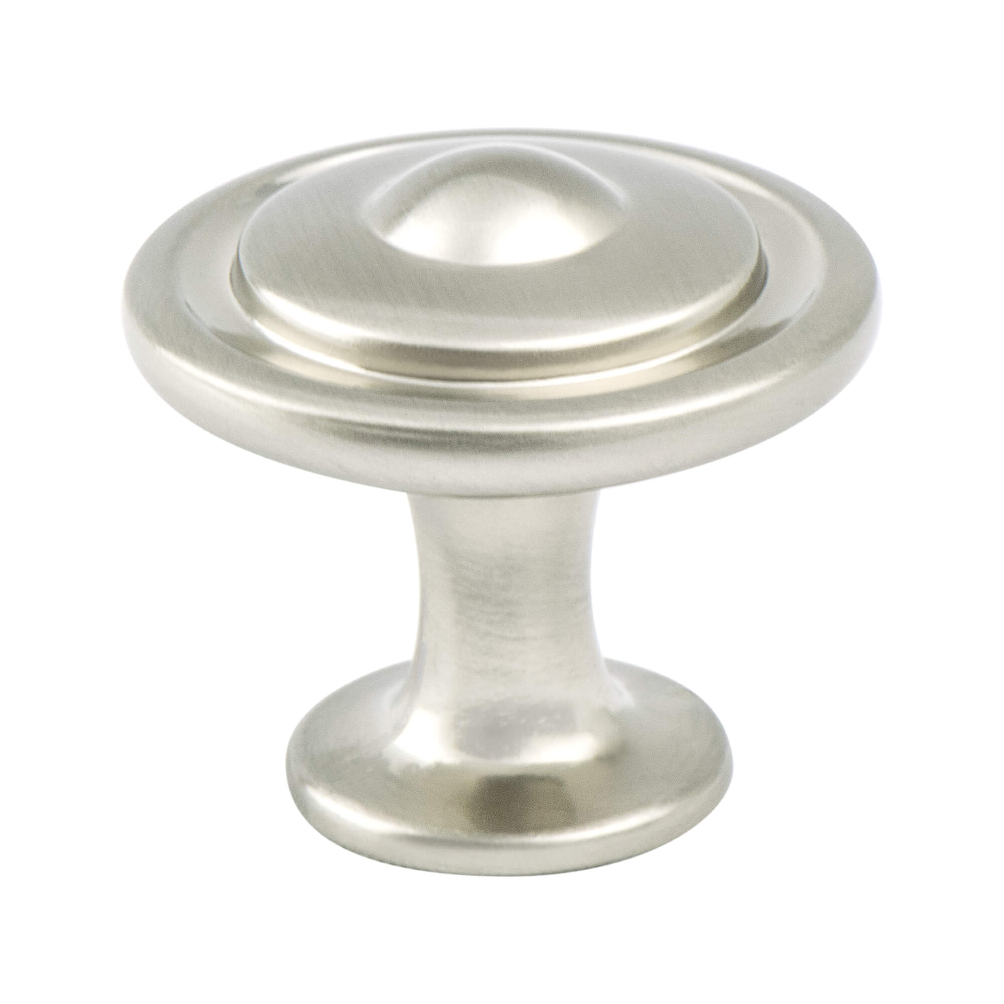 Berenson Traditional Advantage Three Knob in Brushed Nickel