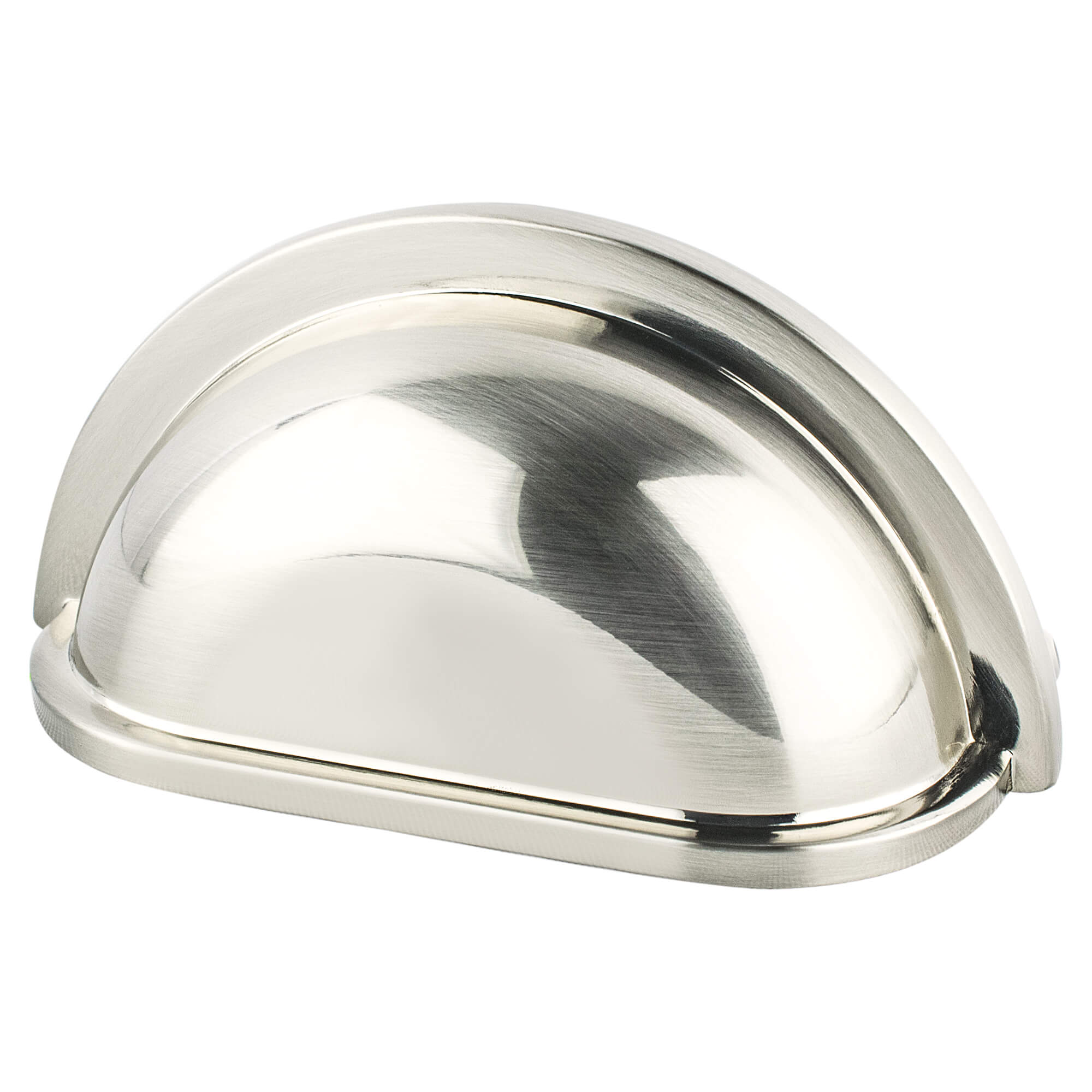 Berenson Traditional Advantage Three Cup Pull in Brushed Nickel