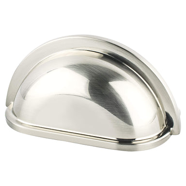 Berenson Traditional Advantage Three Cup Pull in Brushed Nickel