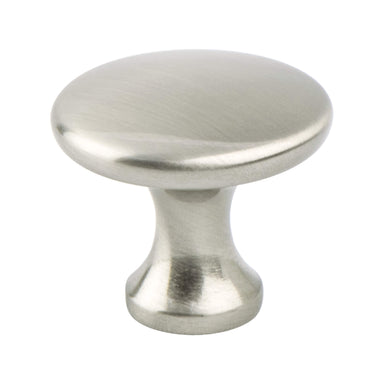 Berenson Contemporary Advantage Five Knob in Brushed Nickel - Round