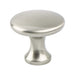 Berenson Contemporary Advantage Five Knob in Brushed Nickel - Round