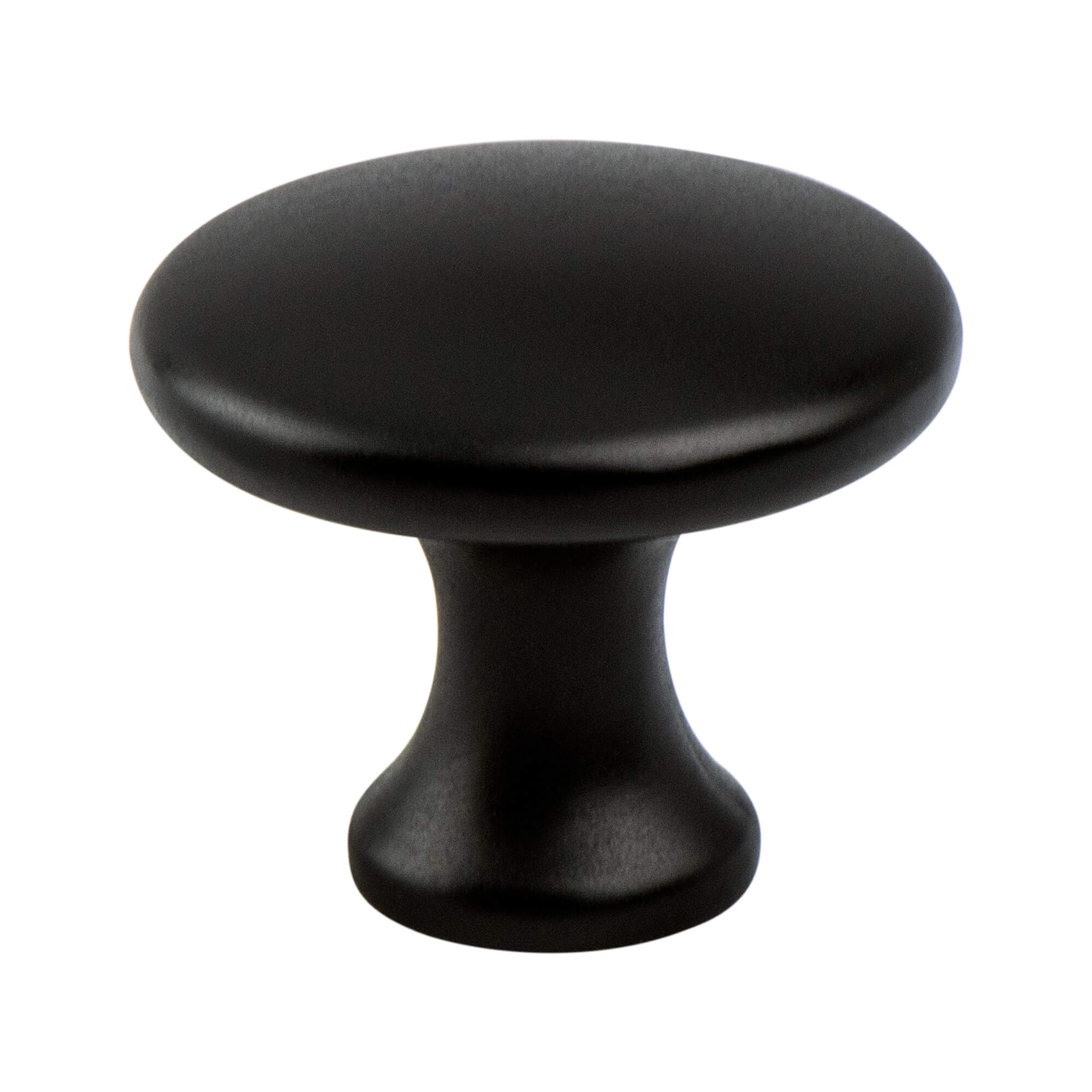 Berenson Contemporary Advantage Five Knob in Matte Black - Round