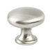 Berenson Contemporary Advantage Four Knob in Brushed Nickel - Round