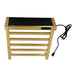 Markus Wall Mount Plug-In Towel Warmer in Brushed Brass