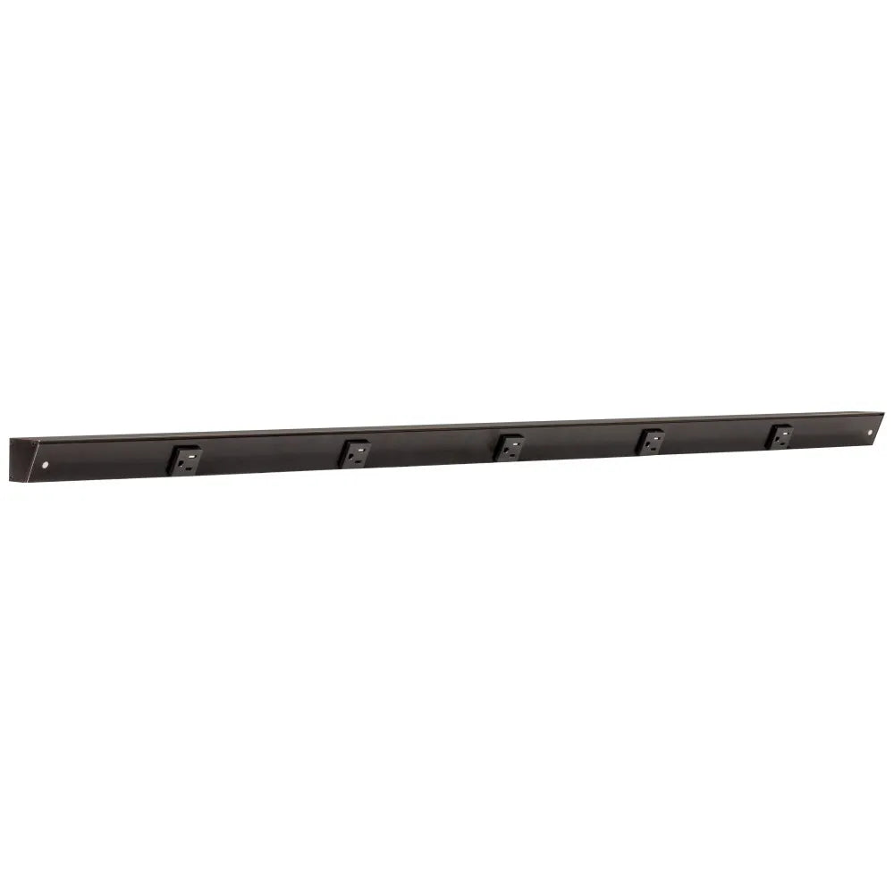 48" Slim Angle Under Cabinet 5 Outlet Power Strip