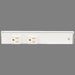 Slim Angle Under Cabinet Outlet Power Strip | White Finish-DirectSinks