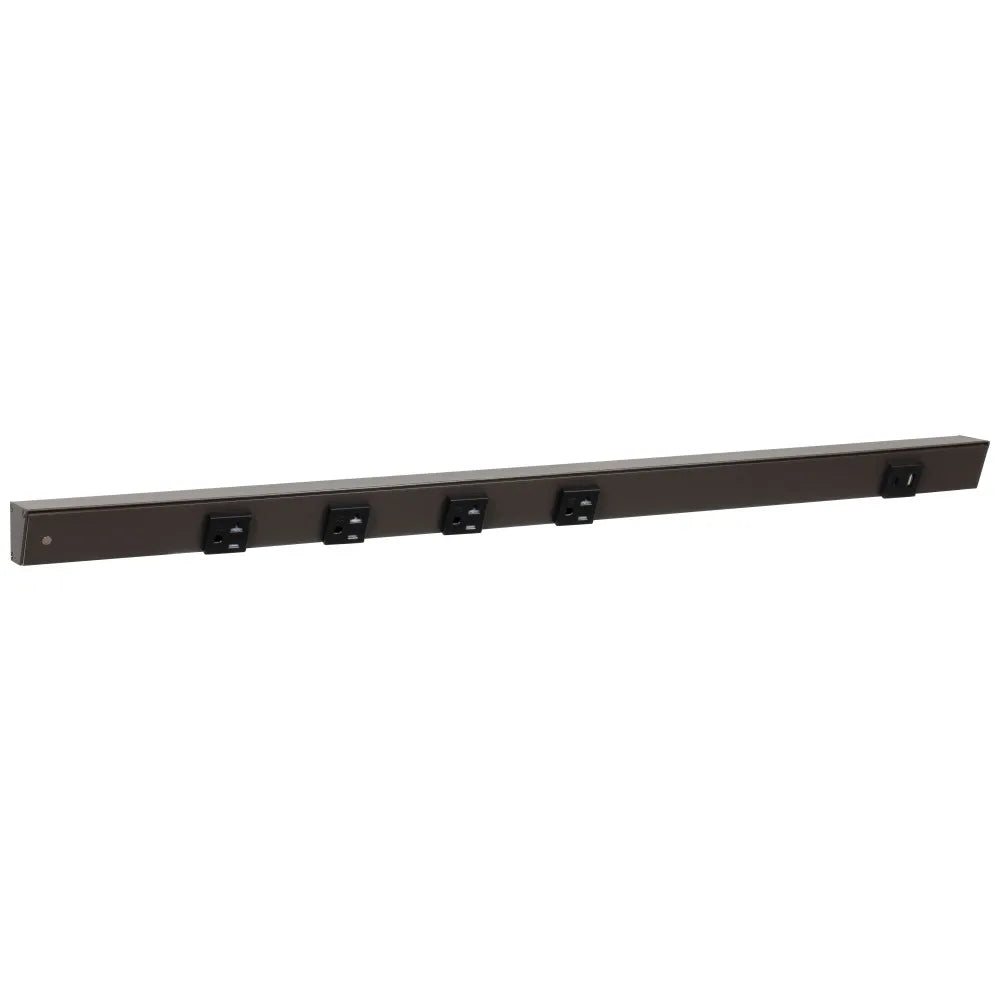 Under Cabinet Power Strip with USB Port & Outlets | Bronze Finish-DirectSinks
