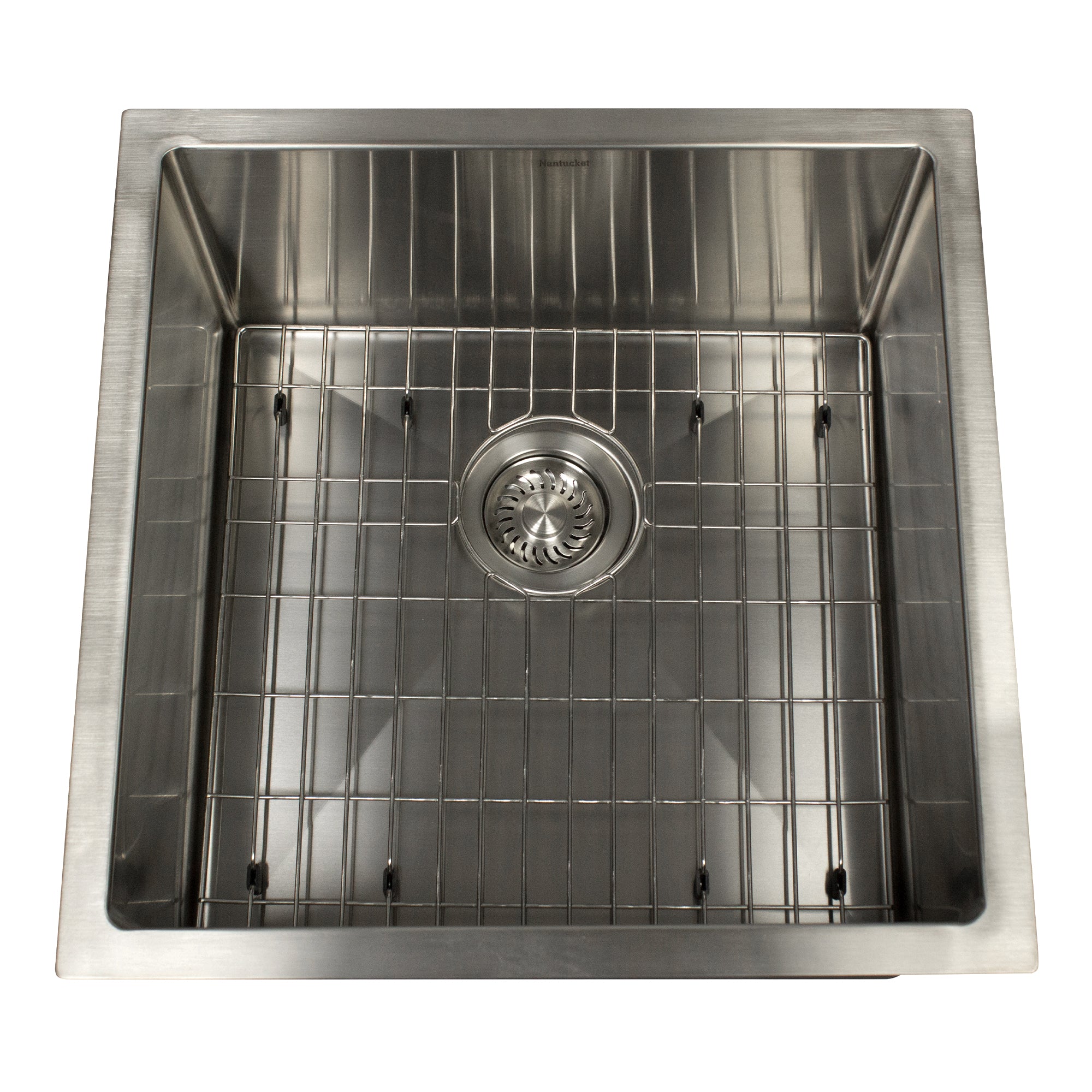 19" Marine-Grade Stainless Outdoor Undermount Prep Sink