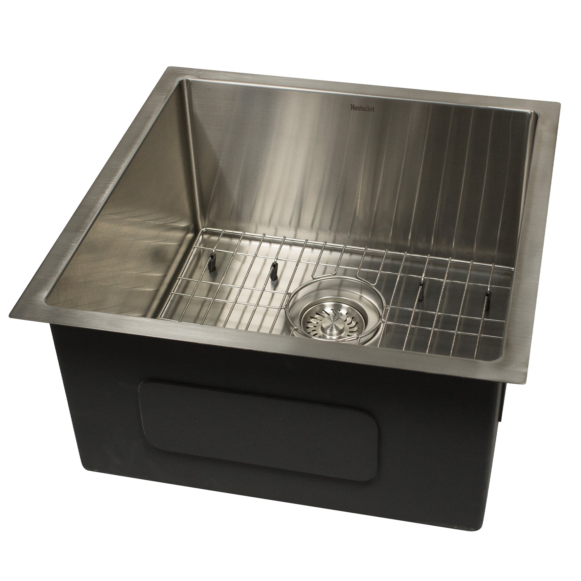 19" Marine-Grade Stainless Outdoor Undermount Prep Sink