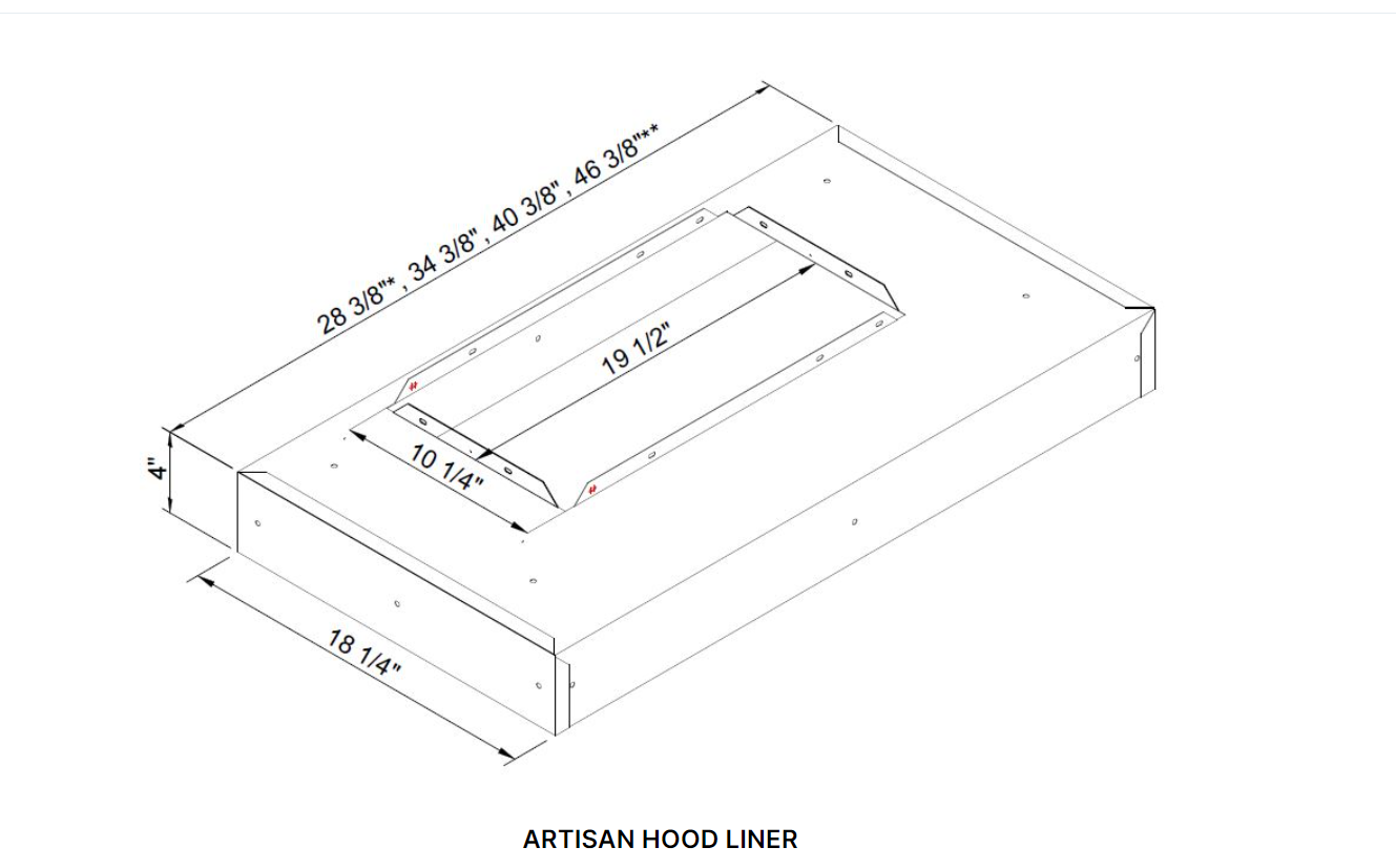 Fabuwood Artisan Series Range Hood