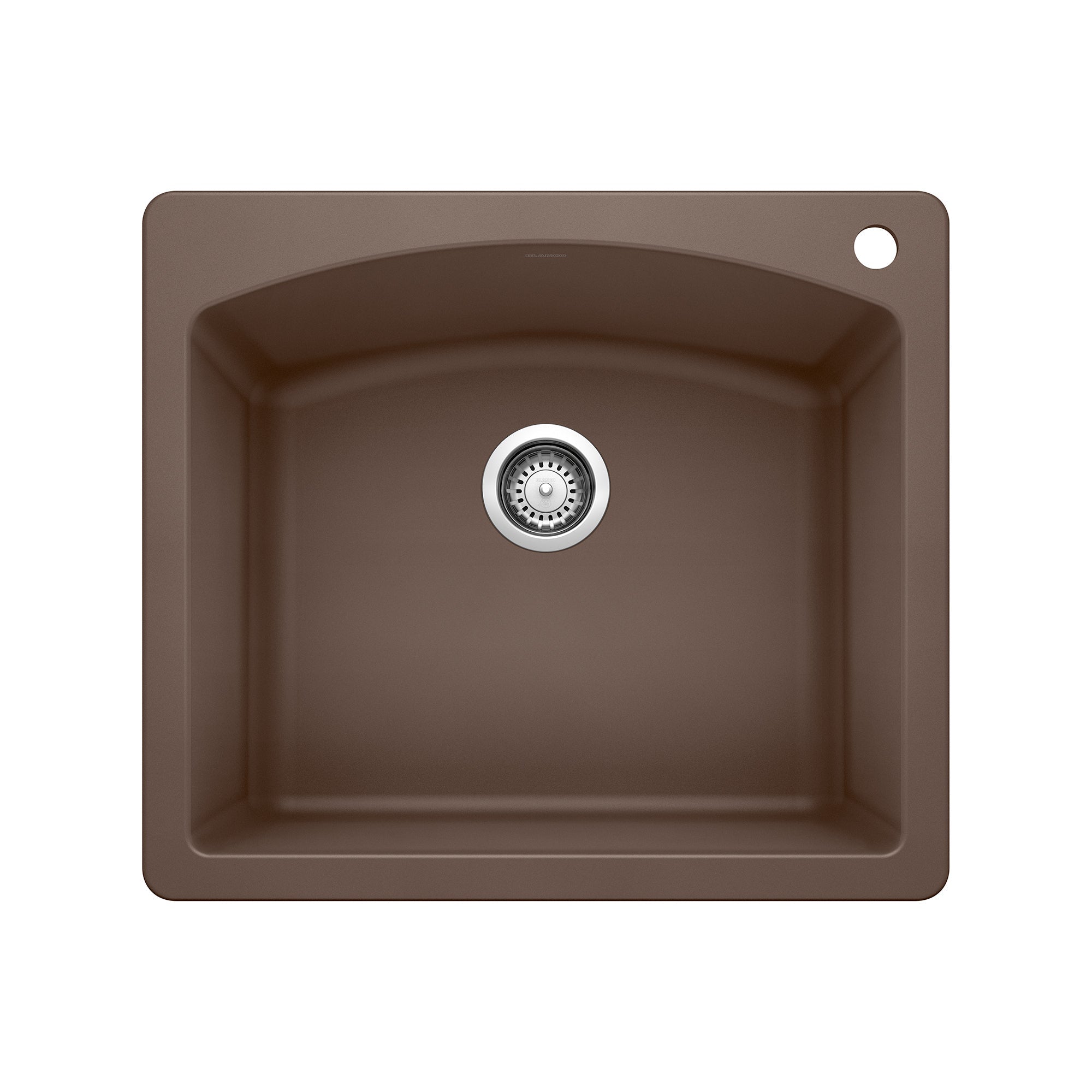 BLANCO 25" Diamond Single Bowl Dual Mount SILGRANIT Kitchen Sink-DirectSinks