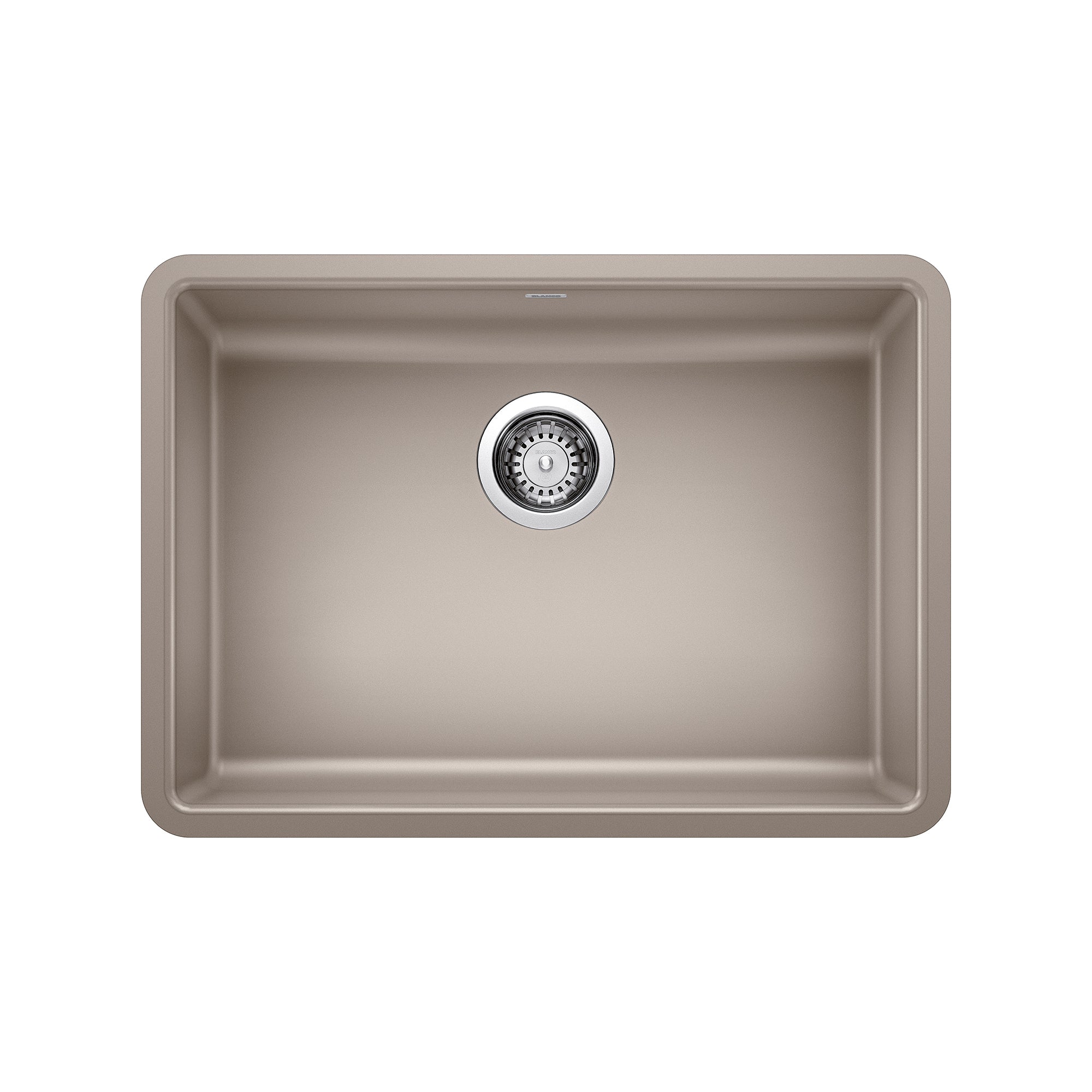 BLANCO 25" Precis SILGRANIT ADA Single Bowl Kitchen Sink-DirectSinks