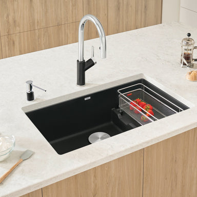BLANCO 29" Cascade Single Bowl Undermount SILGRANIT Kitchen Sink-DirectSinks