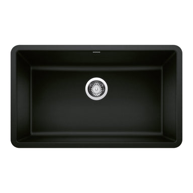 BLANCO 30" Single Bowl Undermount Precis SILGRANIT Kitchen Sink-DirectSinks