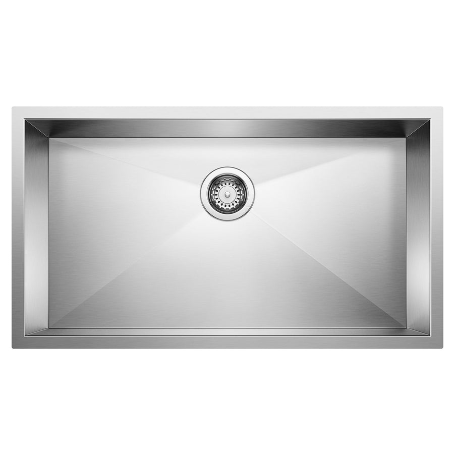thumbnail image 2 of 22x18 Inch Stainless Steel Laundry Or Kitchen Sink – 12 Deep – Undermount/Drop-in 2 of 6