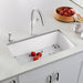 BLANCO 34" Diamond Super Single Dual Mount SILGRANIT Kitchen Sink-DirectSinks