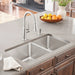 BLANCO Formera 33" 60/40 Double Bowl Undermount Kitchen Sink-DirectSinks
