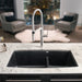BLANCO Performa 32" SILGRANIT Low Divide Double Bowl Kitchen Sink-DirectSinks