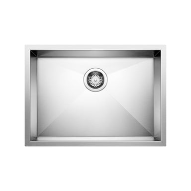 BLANCO Quatrus Zero Radius Single Bowl ADA Kitchen Sink DirectSinks