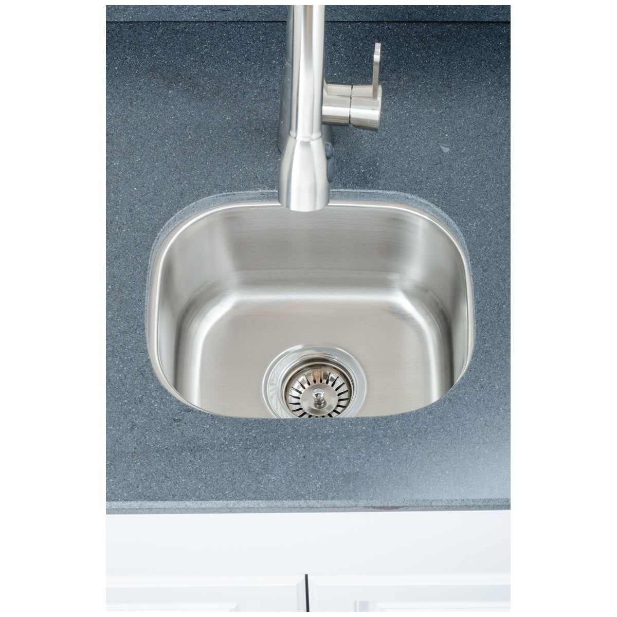 Wells Sinkware 15" 18-Gauge Undermount Single Bowl Stainless Steel Bar Sink