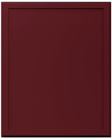 Fabuwood Small Sample Door in Cabernet Red