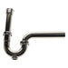 Chrome P-Trap for Bathroom and Utility Drains