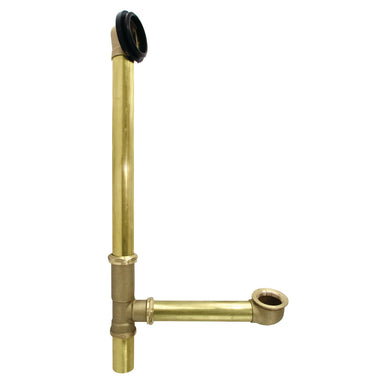 16" Brass Tub Drain and Overflow Rough-in-DirectSinks