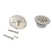 Zinc Alloy Trip Lever Tub Drain Conversion Kit in Polished Nickel-DirectSinks