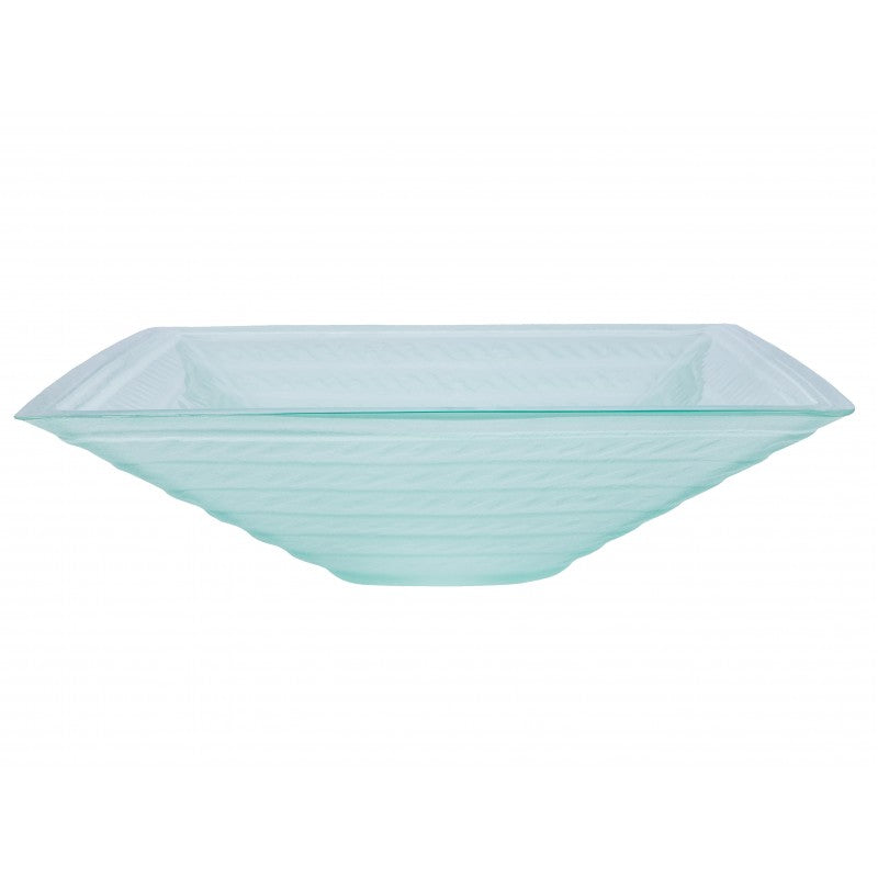 Eden Bath Crystal Glacier Vessel Sink