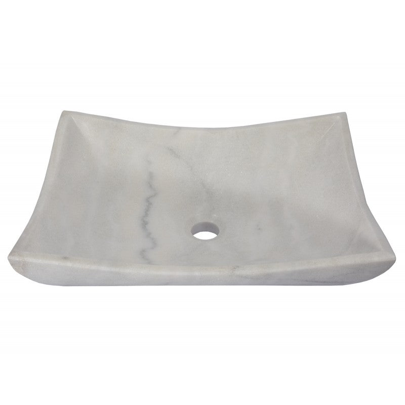Eden Bath Zen Sink -  Guanxi White Marble