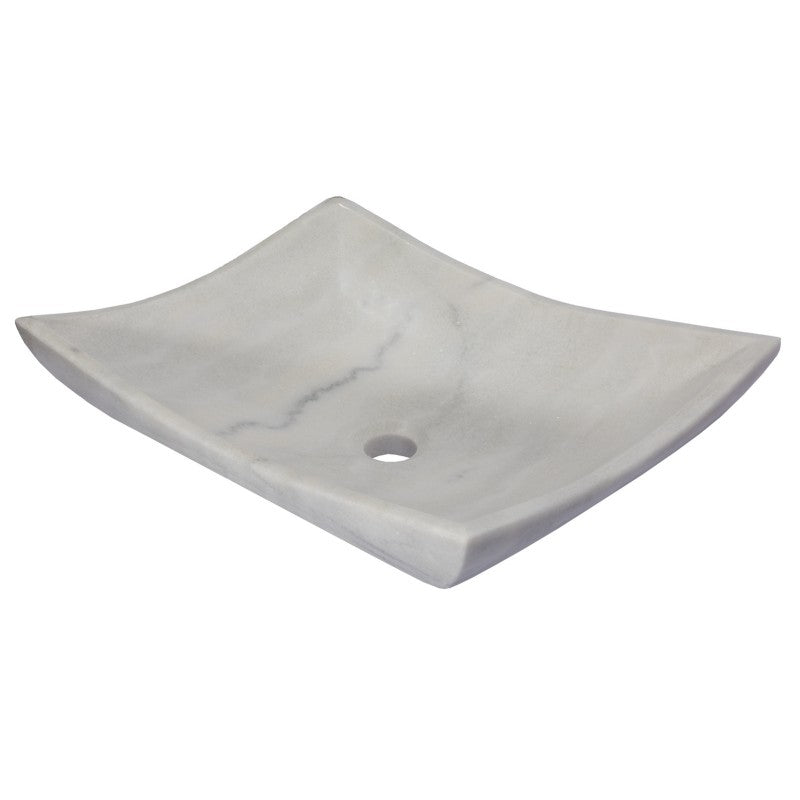 Eden Bath Zen Sink -  Guanxi White Marble