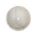 Eden Bath Echo Bowl Shaped Vessel Sink - Honed White Marble-DirectSinks