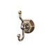Top Knobs Edwardian Double Robe Hook in German Bronze-DirectSinks