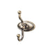 Top Knobs Edwardian Double Robe Hook in German Bronze-DirectSinks