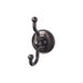 Top Knobs Edwardian Double Robe Hook in Oil Rubbed Bronze-DirectSinks