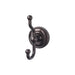 Top Knobs Edwardian Double Robe Hook in Oil Rubbed Bronze-DirectSinks